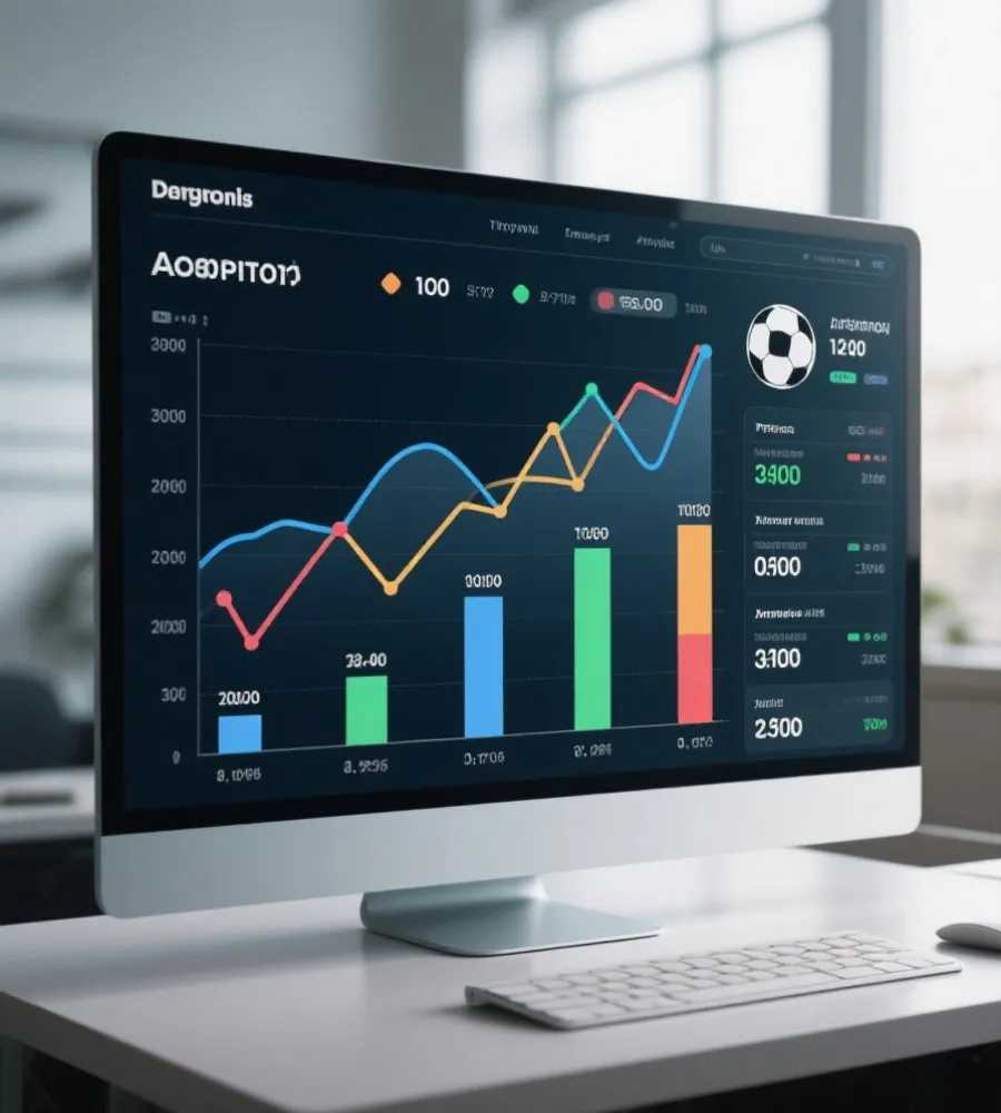 賠率走勢與數據比較示意圖